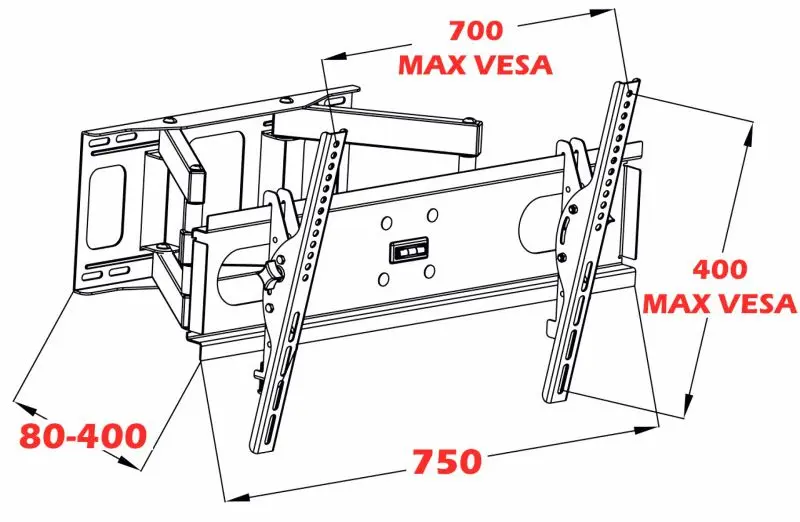 Кронштейн для телевизора Art AR-52 30 - 6