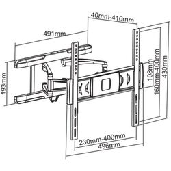 Suport pentru televizor Auna LDA03-446 26-47