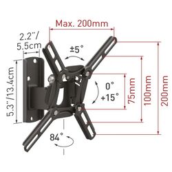 Suport pentru televizor Barkan 2200 (Black) Thumb