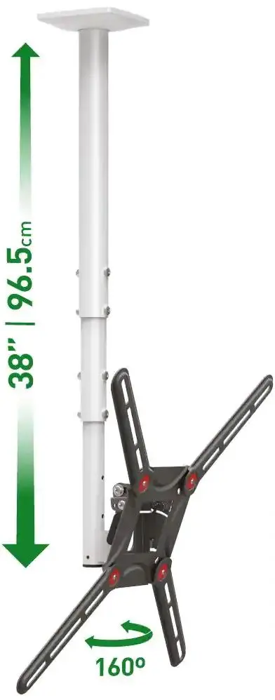 Suport pentru televizor Barkan 3500 29-65'' (White/Black)