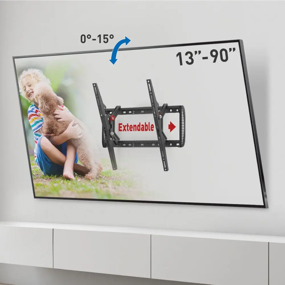 Suport pentru televizor Barkan BM410T 13''-90'' (Black)