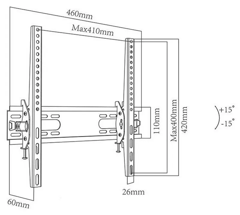 Suport pentru televizor Blow 76-858 32