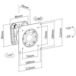 Suport pentru monitor Digitus DA-90307 32