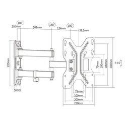 Кронштейн для телевизора Digitus DA-90357 19