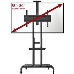 Suport pentru televizor Ergosolid AVA1800B (Black) Thumb