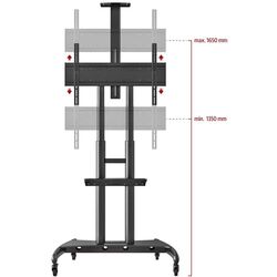 Suport pentru televizor Ergosolid AVA1800B (Black) Thumb