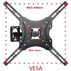 Suport pentru televizor Esperanza Proteus ERW015 26-70 (Black) Thumb