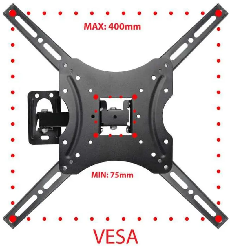 Suport pentru televizor Esperanza Proteus ERW015 26-70 (Black)