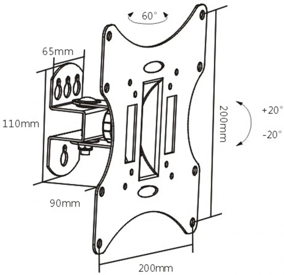 Suport pentru televizor Eurolux LEUCD 1501A 23