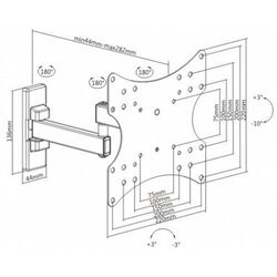 Suport pentru televizor Eurolux LEUCD 1503Amare 23