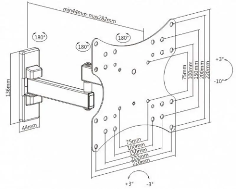 Suport pentru televizor Eurolux LEUCD 1503Amare 23