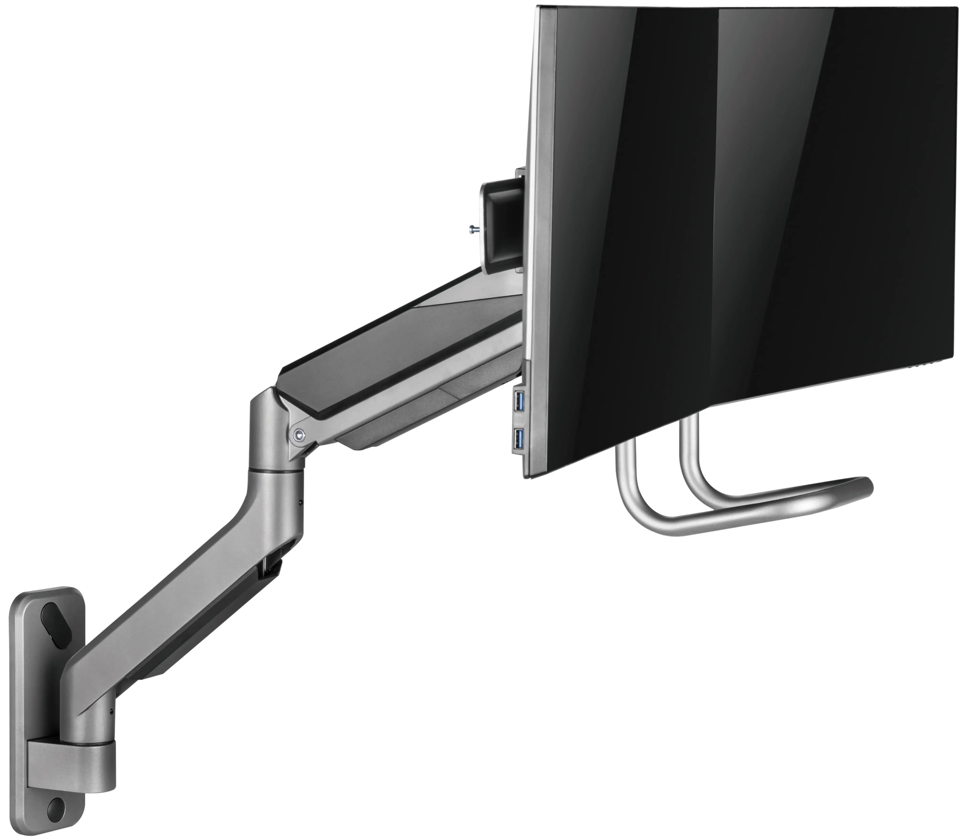 Suport pentru monitoare Gembrid MA-WA2-02 (Space Grey)