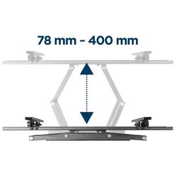 Кронштейн для телевизора Gembird WM-70ST-01 (Black) Thumb