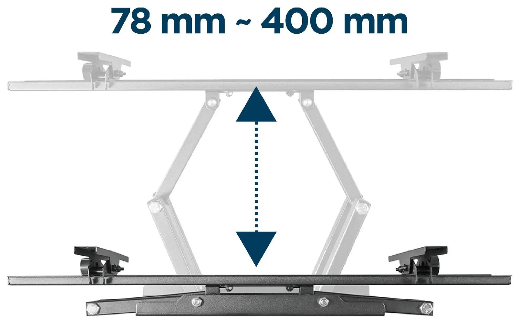 Кронштейн для телевизора Gembird WM-70ST-01 (Black)