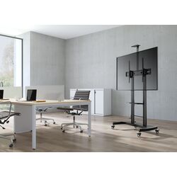 Подставка для телевизора Gembird TVS-100T-02 (Black) Thumb