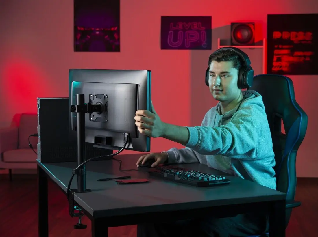 Кронштейн для монитора Hama 118489 13''-32'' (Black)