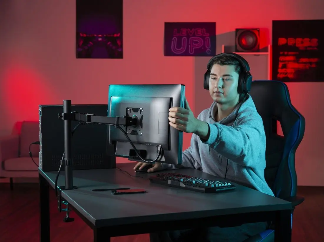 Кронштейн для монитора Hama 118490 13''-32'' (Black)