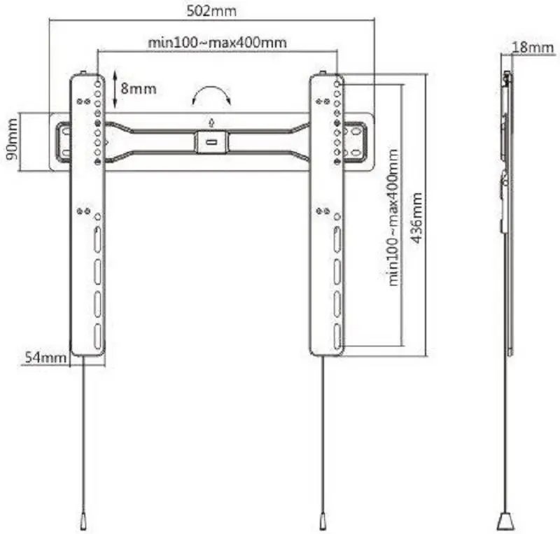 Suport pentru televizor LDK LP 57-44F 32