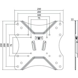 Suport pentru televizor LogiLink BP0004 23