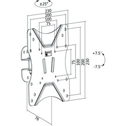 Suport pentru televizor Logilink BP0006 23