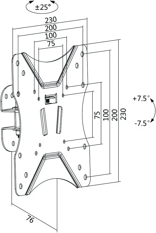 Suport pentru televizor Logilink BP0006 23