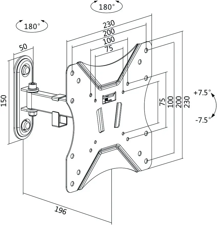 Кронштейн для телевизора Logilink BP0007 23
