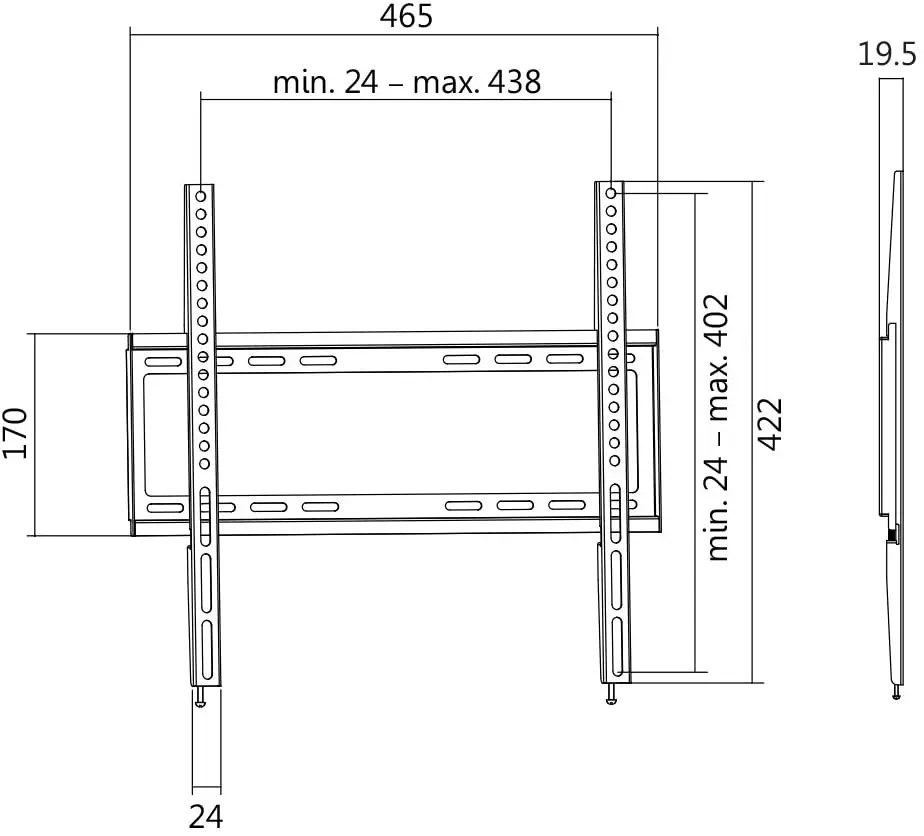 Suport pentru televizor LogiLink BP0009 32