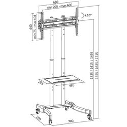 Suport pentru televizor LogiLink BP0026 37