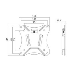 Suport pentru televizor Logilink BP0073 13