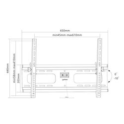 Кронштейн для телевизора Manhattan 424752 37
