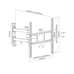 Suport pentru televizor Manhattan 461320 32