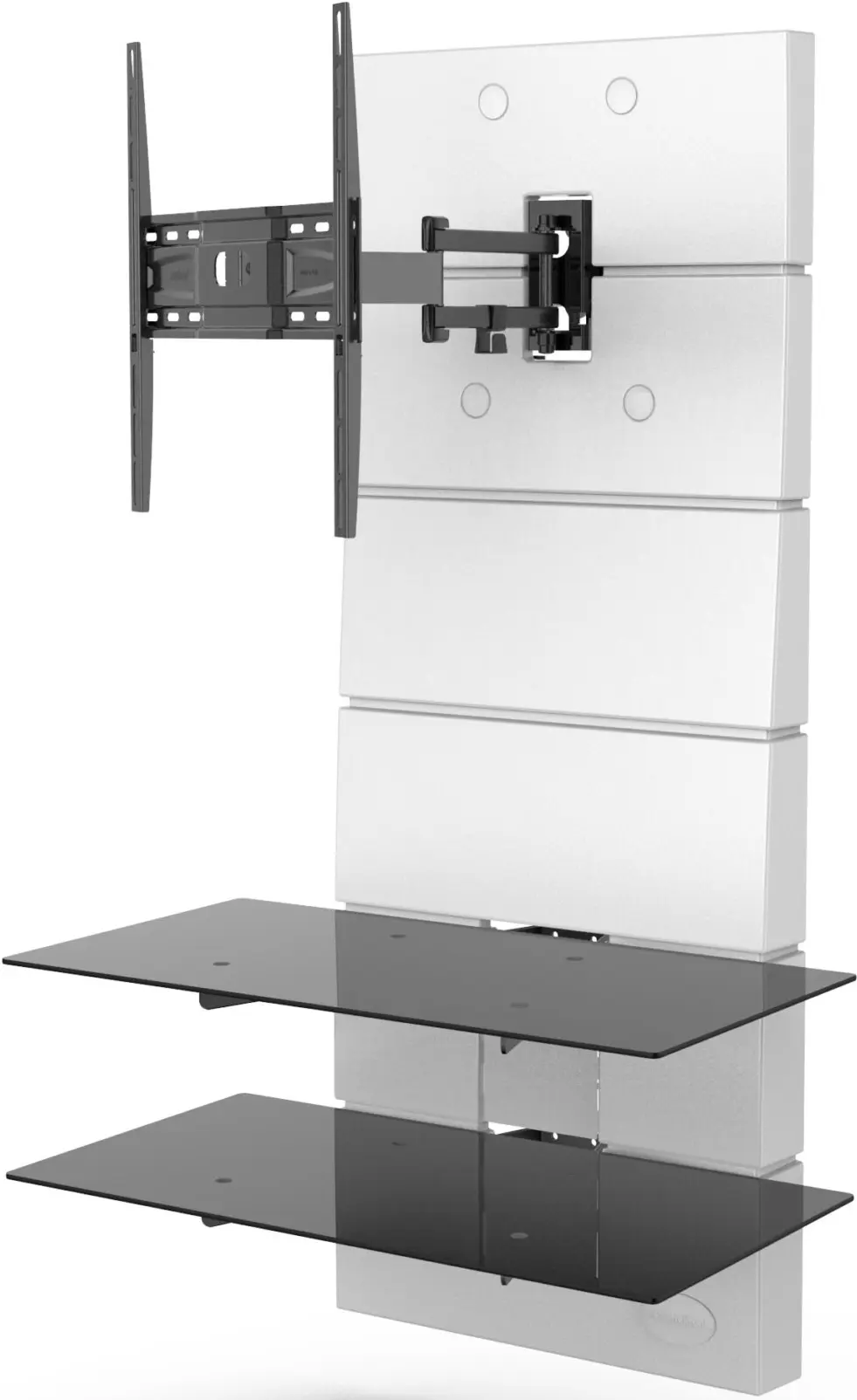 Suport pentru televizor Meliconi Ghost Design 3500 (White) - 2