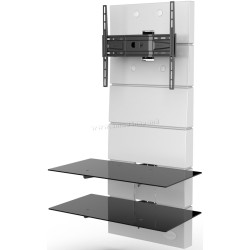 Suport pentru televizor Meliconi Ghost Design 3500 (White)