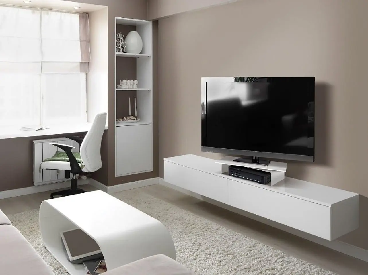 Подставка для телевизора Meliconi Elite M (White) - 3