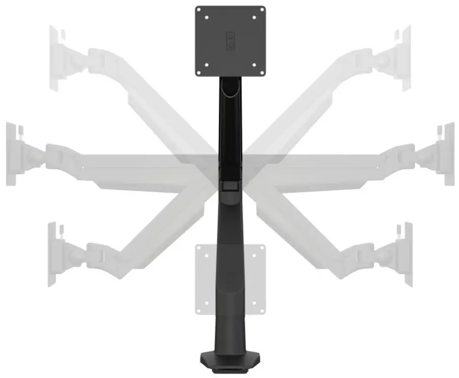 Кронштейн настольный для монитора Multibrackets M Vesa Gas Lift Arm Single 15''-32'' (Black) - 2
