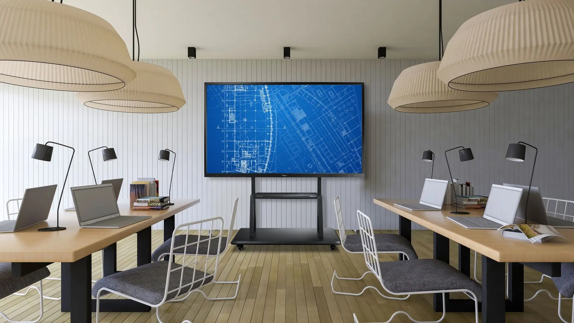 Мобильная подставка для телевизора Optoma ST01 (Black) - 3