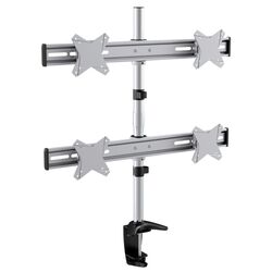 Suport de masa pentru monitoare Reflecta Plano Desk 23-1010Q 13"-23" (Silver)