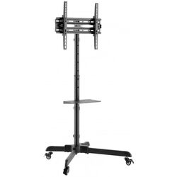 Suport mobil pentru televizor Reflecta 55P-Shelf (Black) Thumb