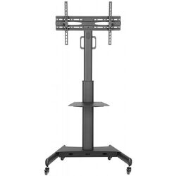 Suport mobil pentru televizor Reflecta 65P-Shelf (Black) Thumb