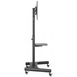 Suport mobil pentru televizor Reflecta 65P-Shelf (Black) Thumb