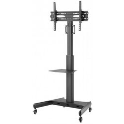 Suport mobil pentru televizor Reflecta 65P-Shelf (Black)