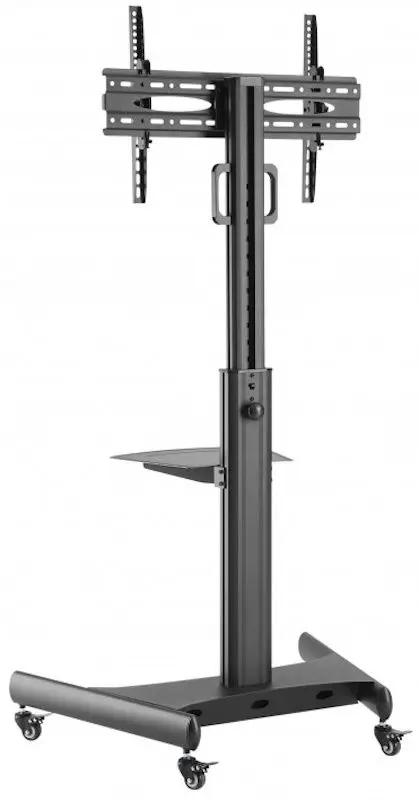 Suport mobil pentru televizor Reflecta 65P-Shelf (Black)