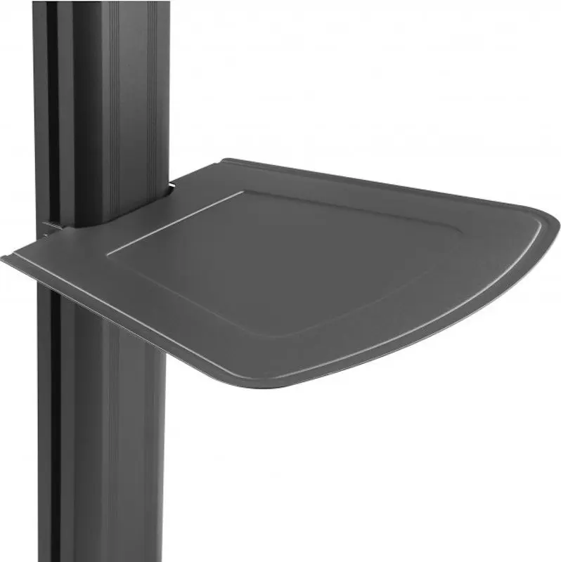 Suport mobil pentru televizor Reflecta 65P-Shelf (Black)