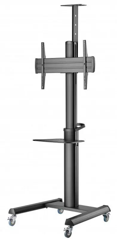 Suport mobil pentru televizor Reflecta 70VCB-Shelf (Black)