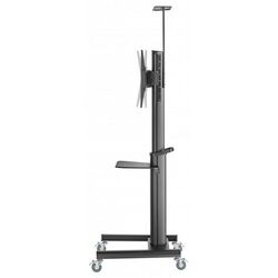 Suport mobil pentru televizor Reflecta 70VCB-Shelf (Black) Thumb