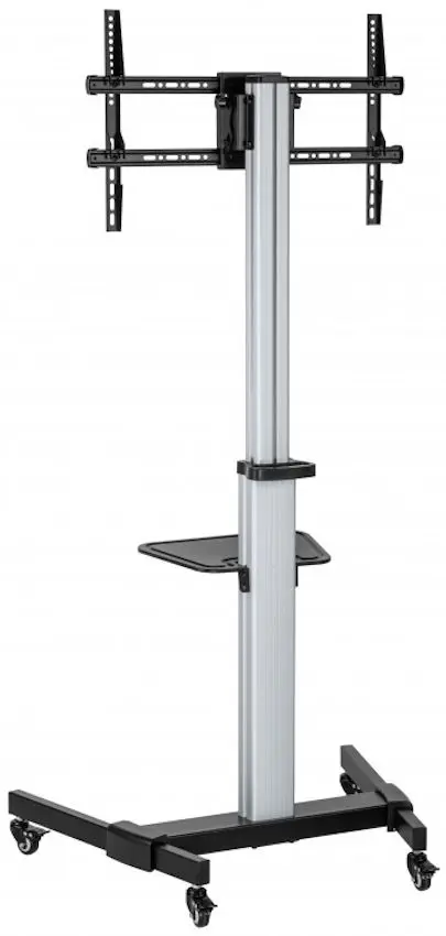 Мобильная подставка для телевизора Reflecta Elegant 86P-Shelf (Silver)