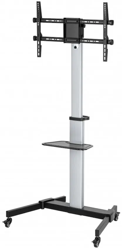 Мобильная подставка для телевизора Reflecta Elegant 86P-Shelf (Silver)