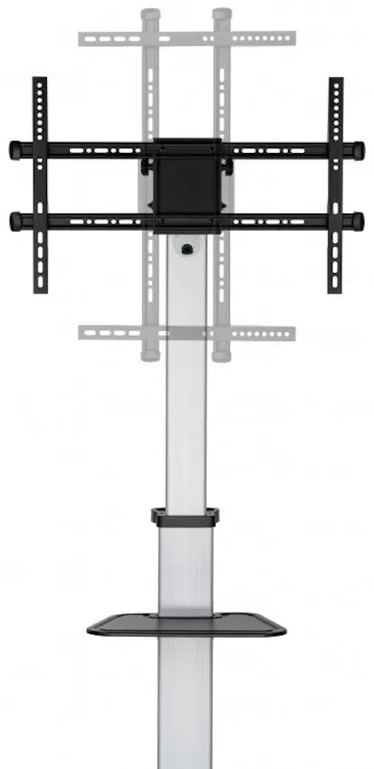 Мобильная подставка для телевизора Reflecta Elegant 86P-Shelf (Silver)