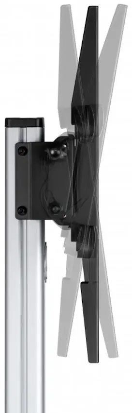 Мобильная подставка для телевизора Reflecta Elegant 86P-Shelf (Silver)