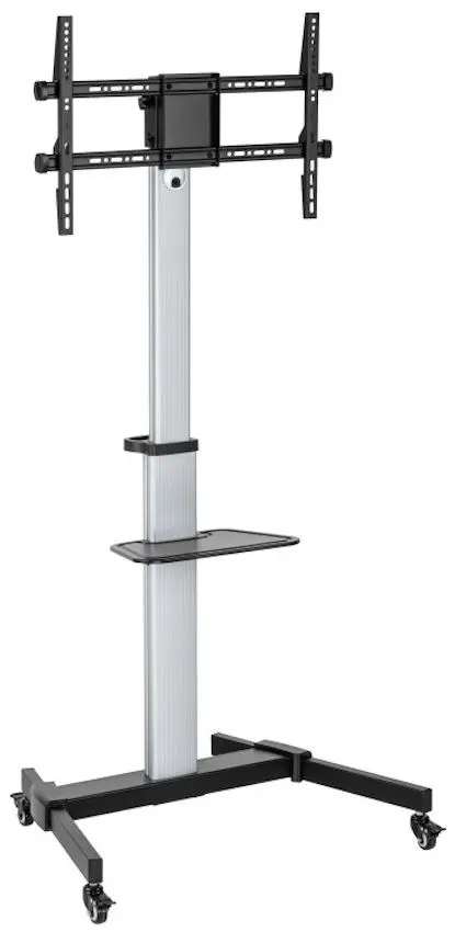 Мобильная подставка для телевизора Reflecta Elegant 86P-Shelf (Silver)